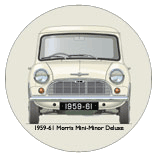 Morris Mini-Minor Deluxe 1959-61 Coaster 4